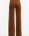 The Sandra Corduroy Patch Pocket Wide Leg Pants