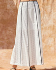 The Sera Eyelet Top + Skirt Set - Sold Separately