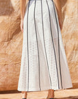 The Sera Eyelet Top + Skirt Set - Sold Separately