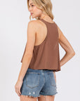 The Seren Racerback Crop Top