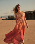 The Serena Ombre Halter Dress
