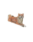 The Hand-Painted Shiba Inu Barrette