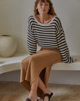 The Sia Striped Pullover