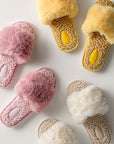 The Faux Fur Slide Slippers