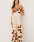 The Sorrel Floral Wide Pant Jumpsuit