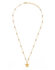 The Starfish + Freshwater Pearl Necklace