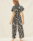 The Saria Collared Jumpsuit