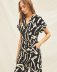 The Saria Collared Jumpsuit