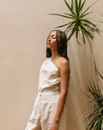 The Ciel Linen Top + Pant Set - Sold Separately