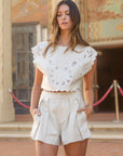 The Tabi Crop Top + Shorts Set - Sold Separately