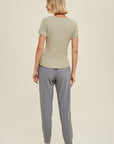 The Tara Scoop Neck Tee