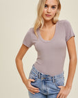 The Tara Scoop Neck Tee