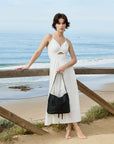 The Thalia Vegan Leather Tote Bag