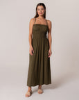 The Eliana Smocked Maxi Dress