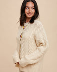 The Gracelyn Floral Sweater