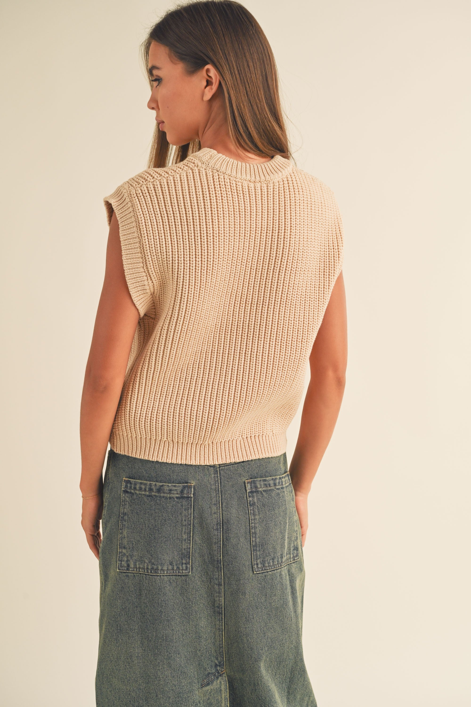 The Lyla Knit Sweater Vest