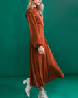 The Winnie Ruffle Midi Dress