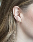 The Tiny Cube Studs by Michelle Starbuck Designs