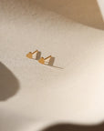 The Tiny Heart Studs by Token Jewelry