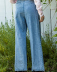 The Tommi Pleated Denim Trousers