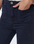 The Twee Navy Flared Jeans