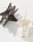 The Ursa Calacatta Starfish Claw Clip