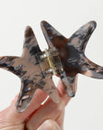 The Ursa Calacatta Starfish Claw Clip