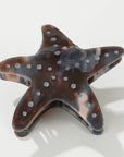 The Ursa Calacatta Starfish Claw Clip