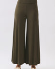 The Jaya Fine Olive Palazzo Pants