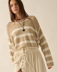 The Valerie Expose Seam Sweater