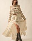 The Valerie Expose Seam Sweater