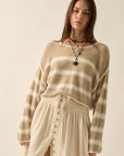 The Valerie Expose Seam Sweater