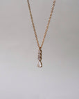 The Vertical Cz Drop Necklace