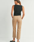 The Vicki High Rise Straight Jeans