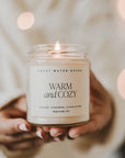 The Warm and Cozy Soy Candle by Sweet Water Decor