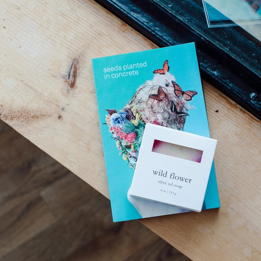 The Wild Flower Olive Oil Soap by roote – Thread + Seed