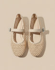 The Willa Woven Mary Jane Flat