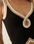 The Wren Colorblock Sweater Tank Top