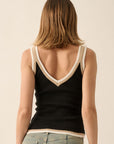 The Wren Colorblock Sweater Tank Top