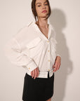 The Adina Collared Button Down Top