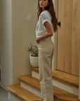 The Eliza Crop Twist Top