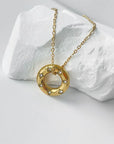 The Axel Gold Pendant Necklace
