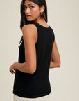 The Jonni Black Essential Scoop Tank