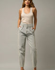 The Hopi High Rise Light Wash Balloon Jeans