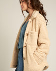 The Bambi Oversized Sherpa Jacket