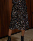 The Brigitte Sequin Midi Skirt *Runway Exclusive