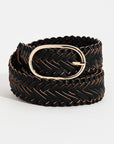 The Rochelle Braided Oval Buckle Belt