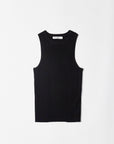 The Brie Ribbed High Neck Top