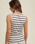 The Polly Striped Tank
