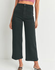The Raley Patch Pocket Wide Leg Jeans